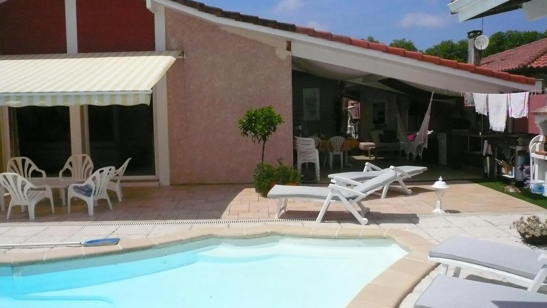 Grande Maison Familiale Avec Piscine Et Varangue A Tarnos, Proche Plages Et Commerces - Fr-1-239-779 0*, Tarnos France
